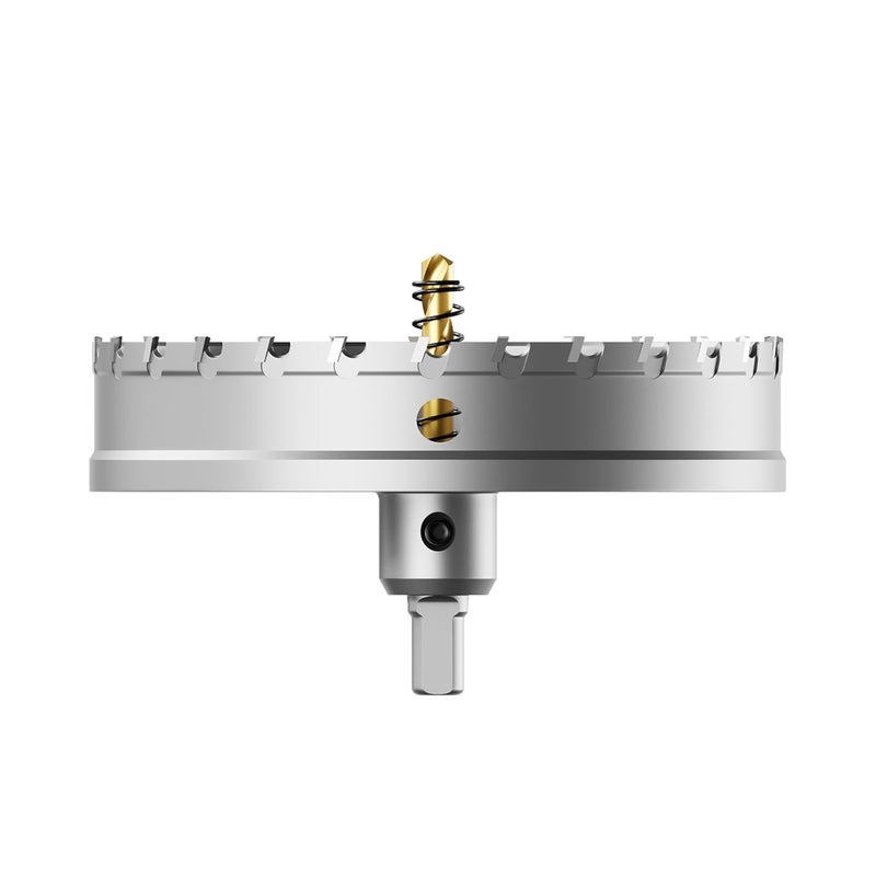 GSTK Upgraded Heavy Duty Carbide Hole Saw 160mm|6-5/16",Metal Steel Hole Saw Drill Bit,TCT Hole Cutter-Alloy Hardness Upgraded, Life Upgraded, Ideal for Stainless Steel, mild Steel, Iron, Copper,etc - Image 1
